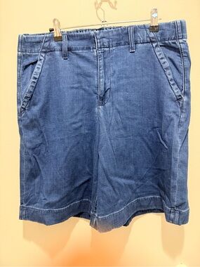 American Eagle long denim shorts